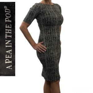 A Pea in the Pod Maternity Textured Bodycon Dress | Size XS | Like New 🤍